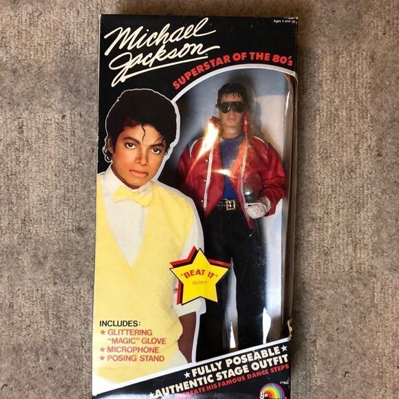 Vintage Michael Jackson "Beat It" Doll in Box - Picture 1 of 10